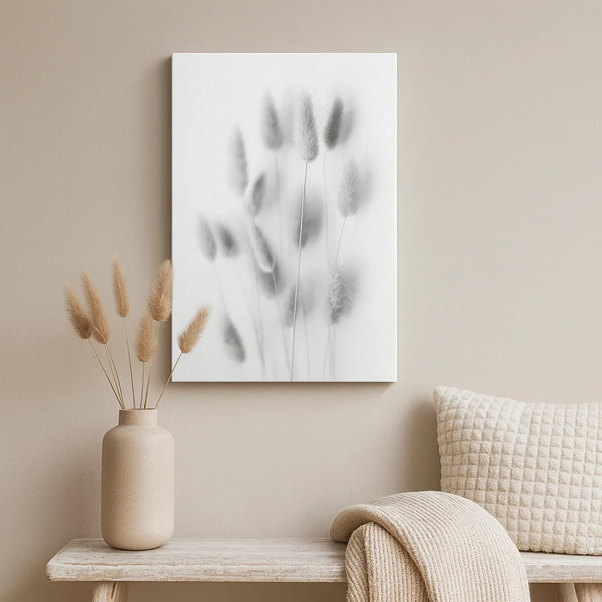 Obraz na plátne - Našuchorená tráva - 50x70 cm