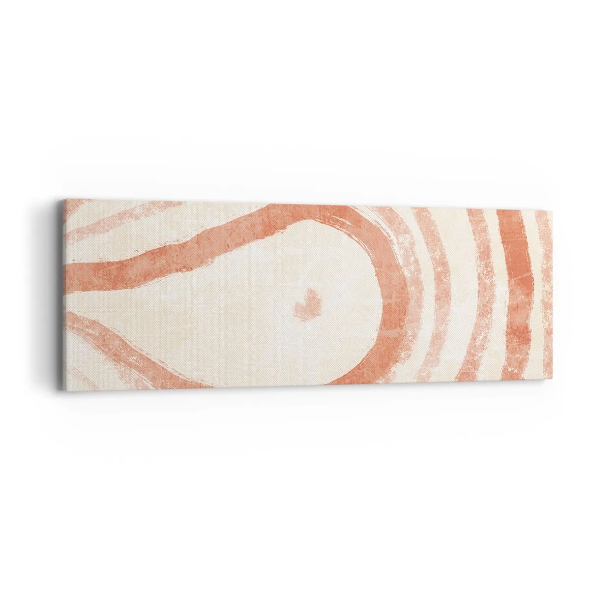 Obraz na plátne - Koralové kruhy – kompozícia - 90x30 cm