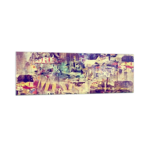 Obraz na skle - A toto zostane - 160x50 cm
