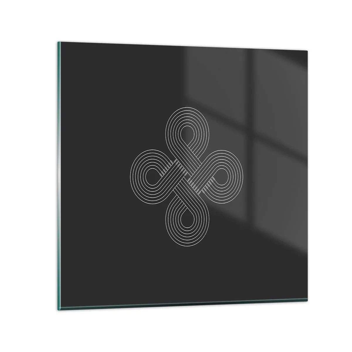 Obraz na skle - V keltskom duchu - 60x60 cm