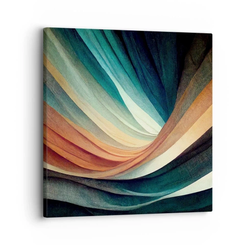 Obraz na plátne - Utkané z farieb - 30x30 cm