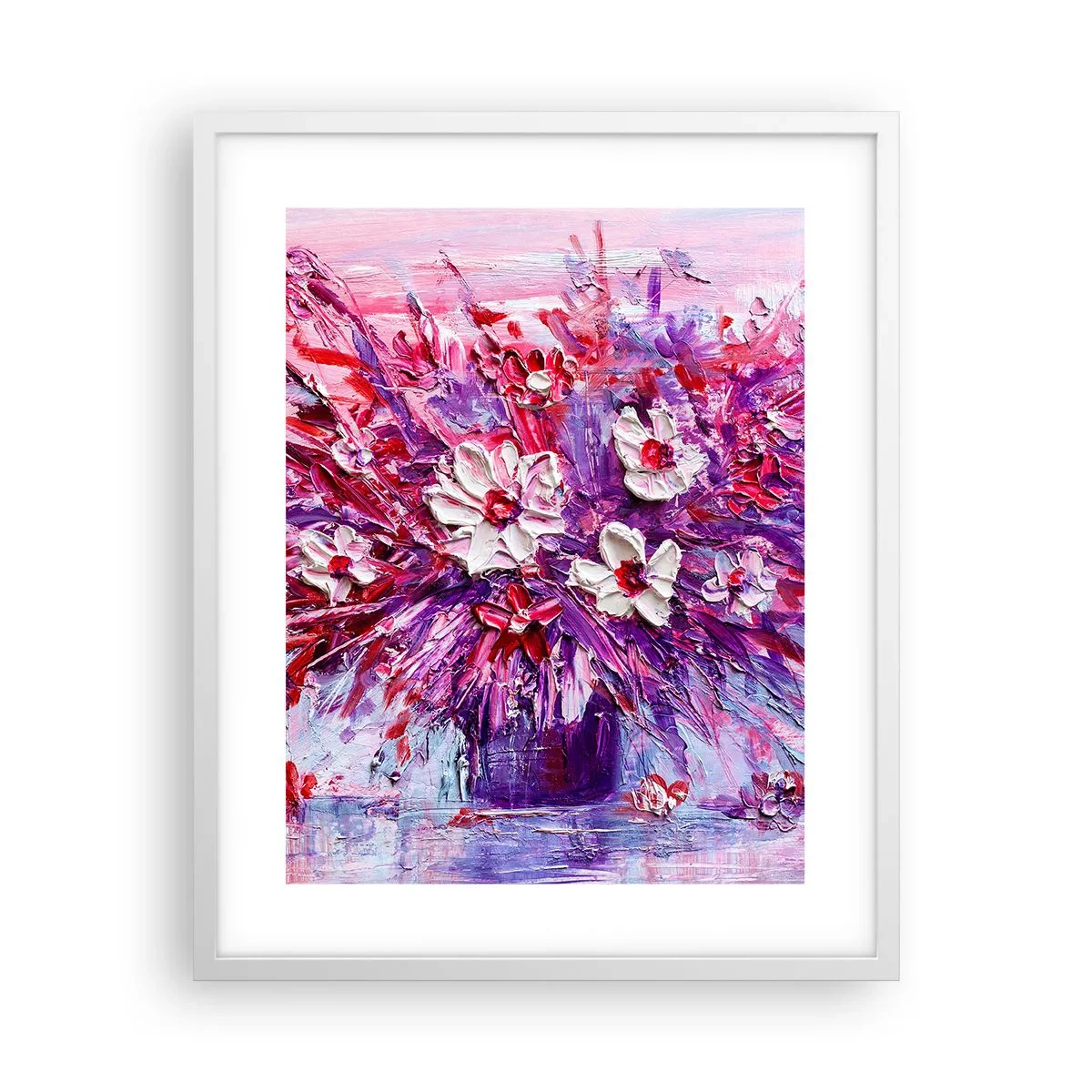 Plagát v bielom ráme - Nevinnosť a vášeň - 40x50 cm