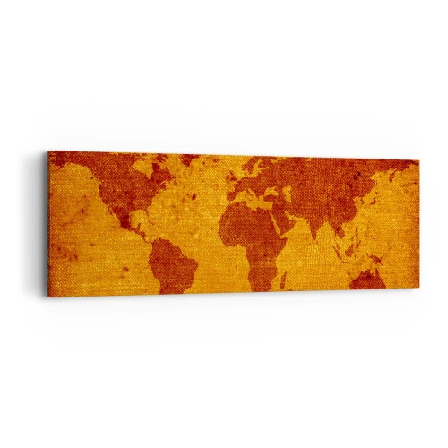 Obraz na plátne - Pozvánka na cestovanie - 90x30 cm