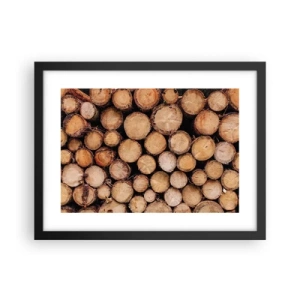 Plagát v čiernom ráme - Nový začiatok - 40x30 cm