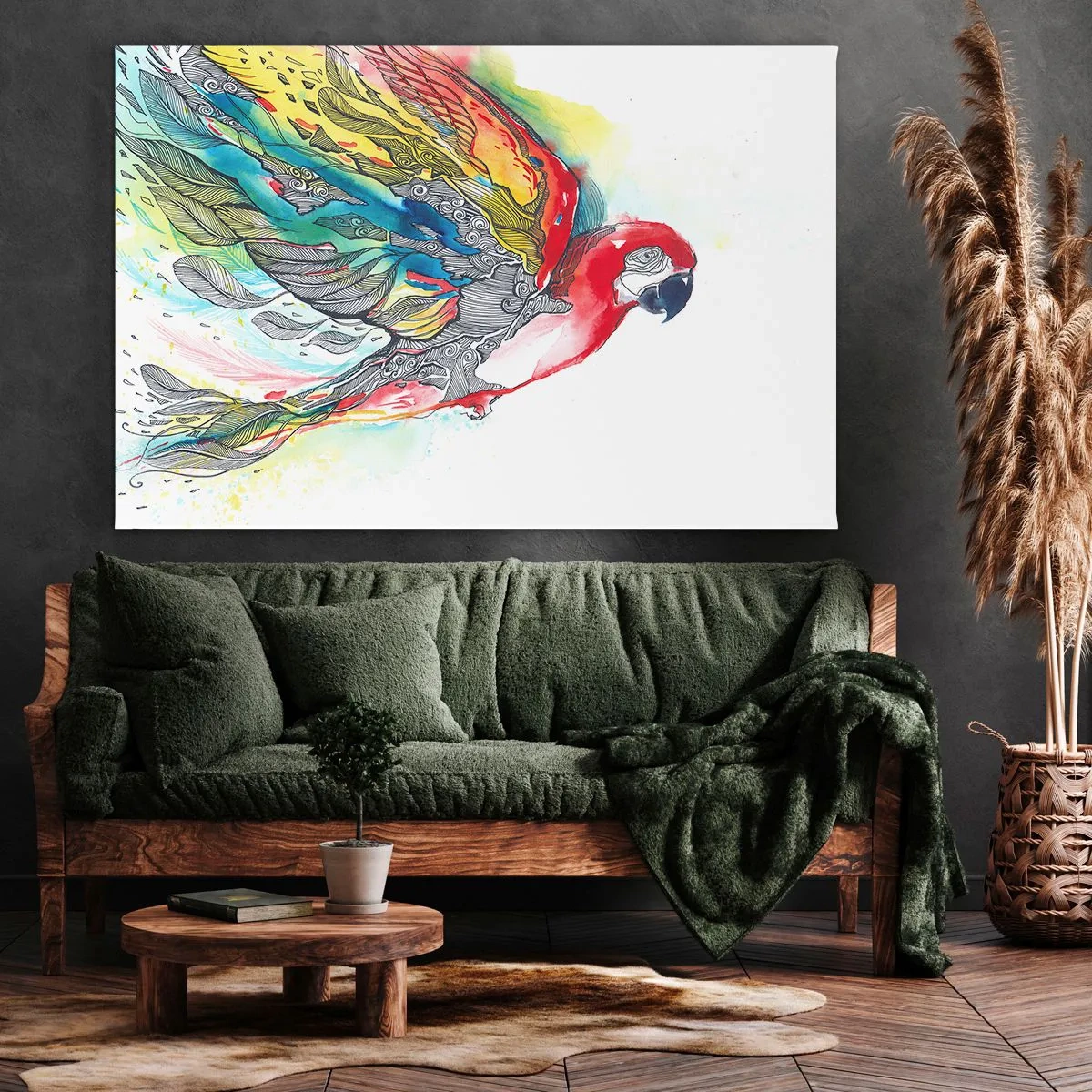 Obraz na plátne - Ži farebne - 120x80 cm