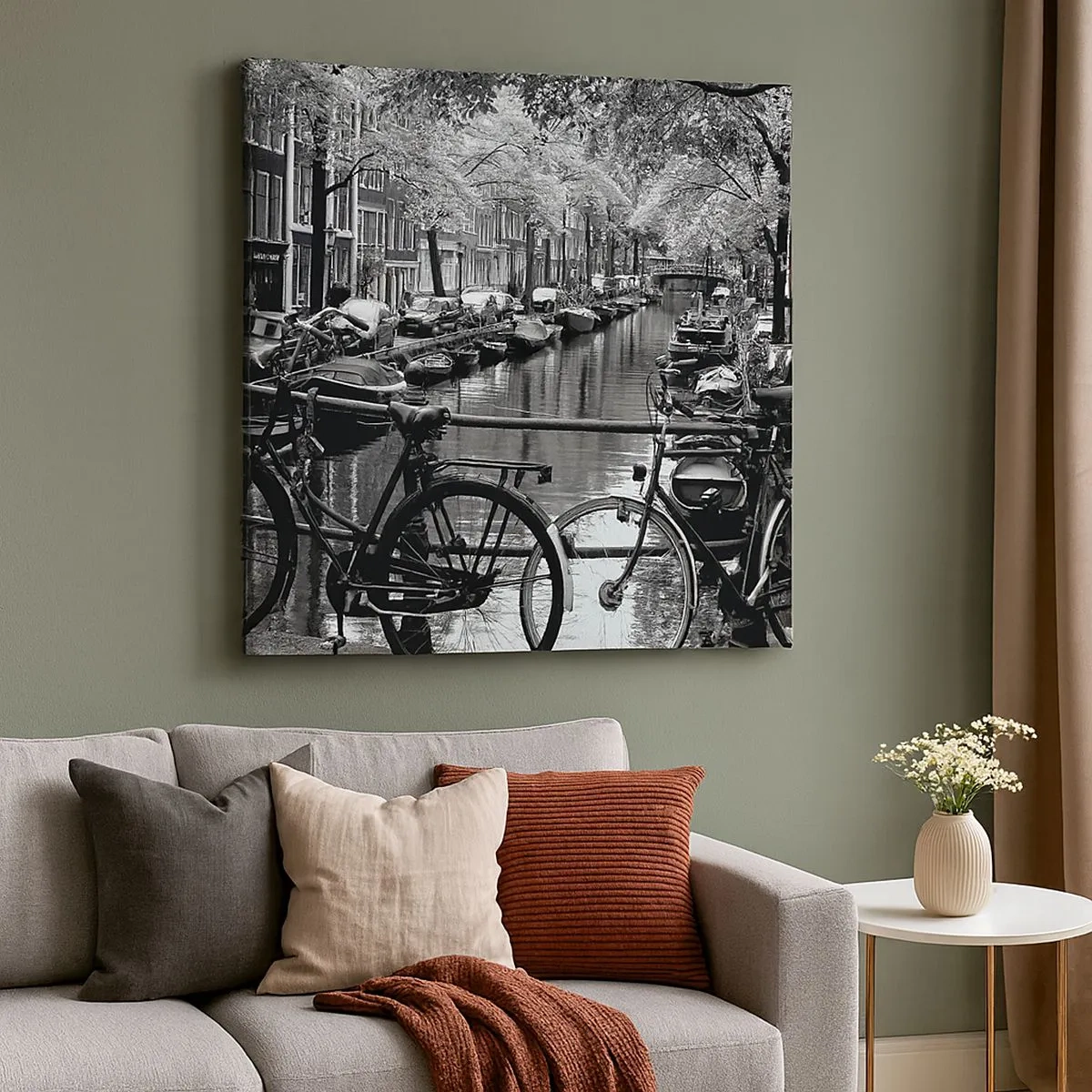 Obraz na plátne - Veľmi holandský výhľad - 30x30 cm