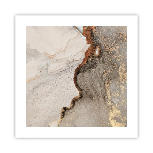 Plagát - Na hranici farieb - 40x40 cm