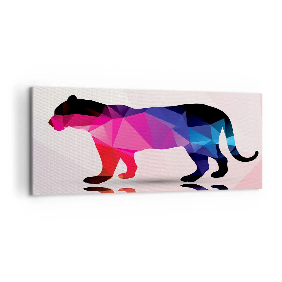 Obraz na plátne - Diamantový panter - 100x40 cm