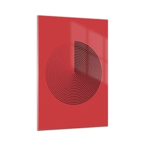 Obraz na skle - Kruhový pohyb - 80x120 cm