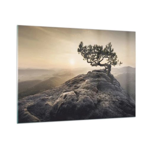 Obraz na skle - Život vždy víťazí - 100x70 cm