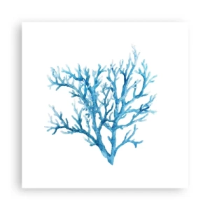 Plagát - Morský filigrán - 40x40 cm