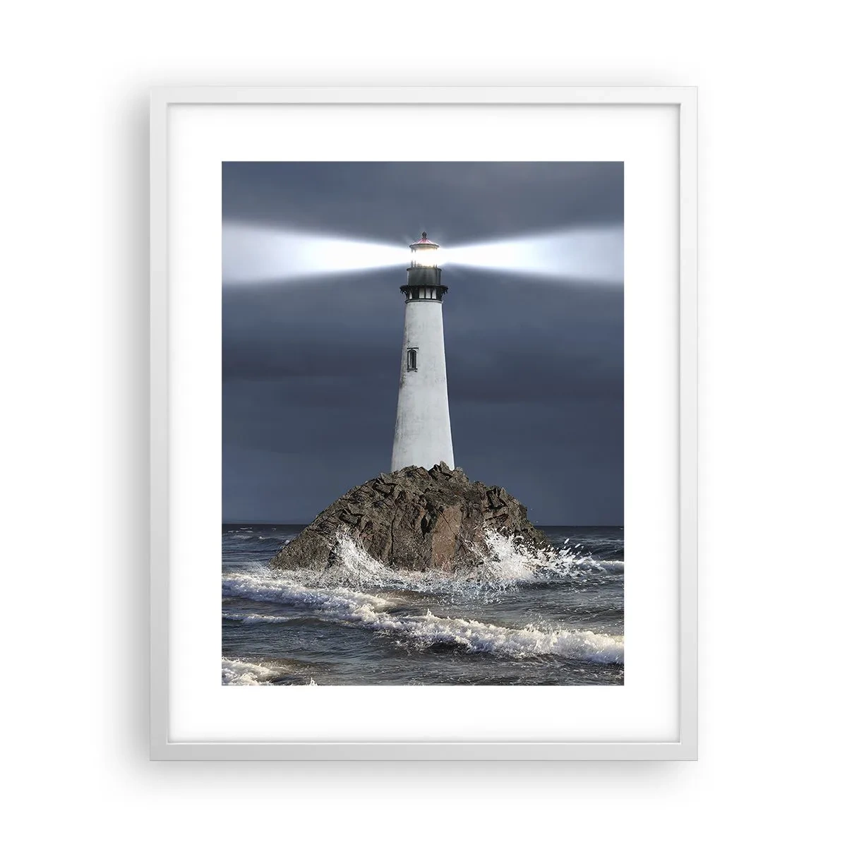 Plagát v bielom ráme - Tu…tu…tuná! - 40x50 cm