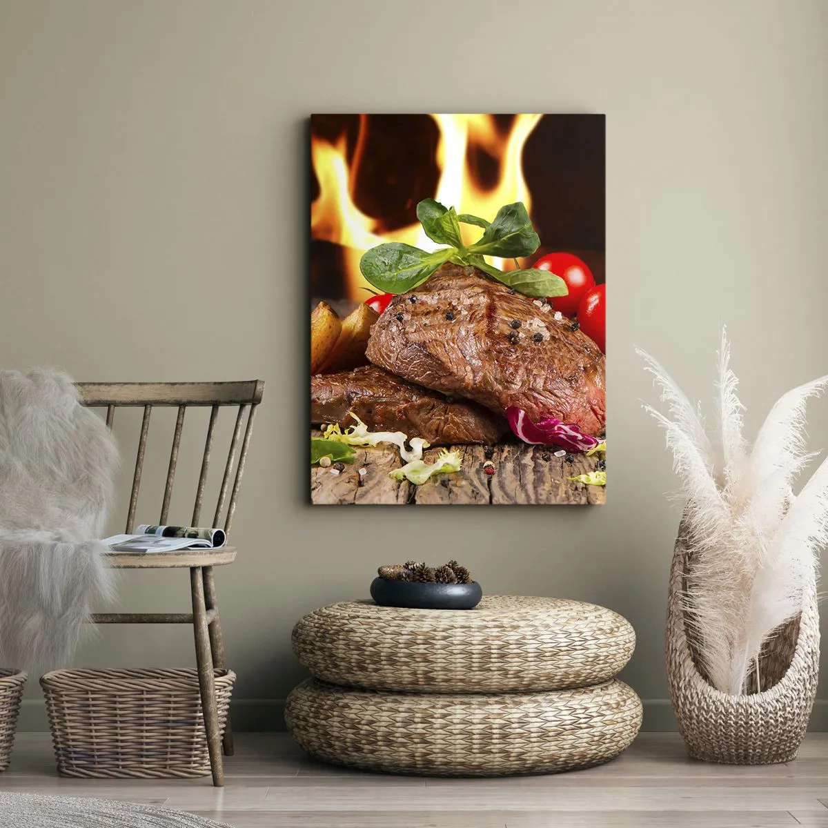 Obraz na plátne - Vykúzlené žiarou - 50x70 cm