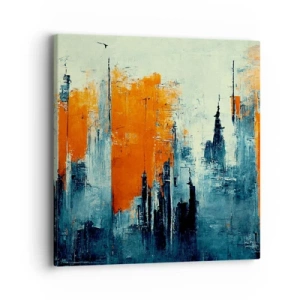Obraz na plátne - Moderná krajina - 40x40 cm