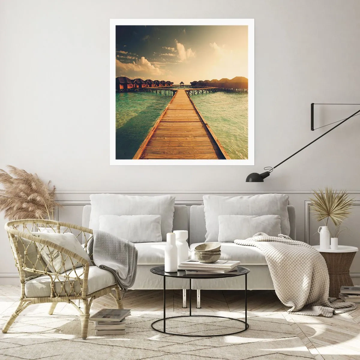 Plagát - Vrelé pozvanie - 60x60 cm