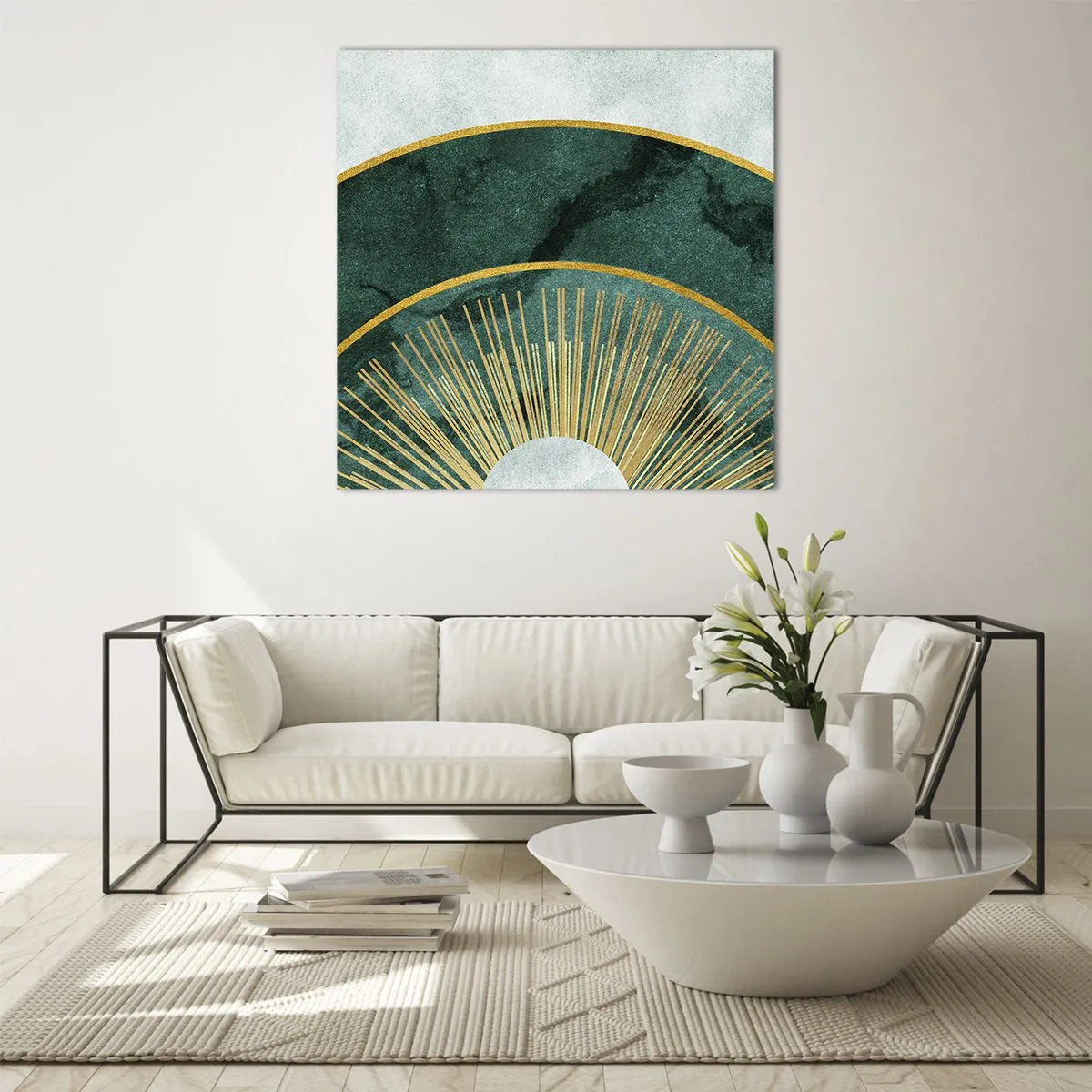 Obraz na skle - Iná slnečná sústava - 60x60 cm