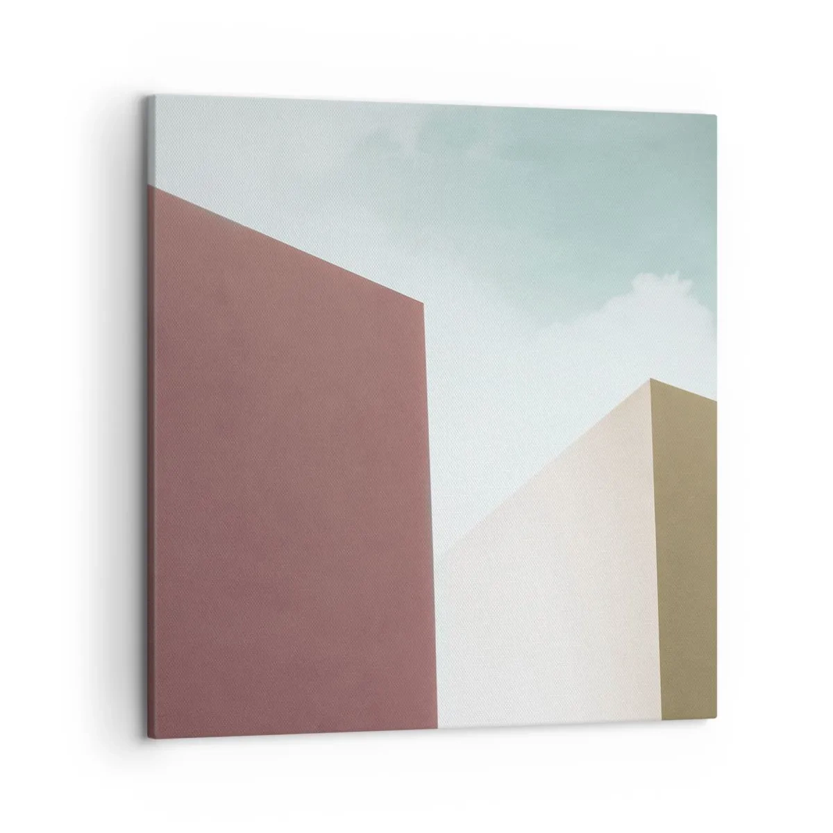 Obraz na plátne - Geometria slnečného leta - 50x50 cm