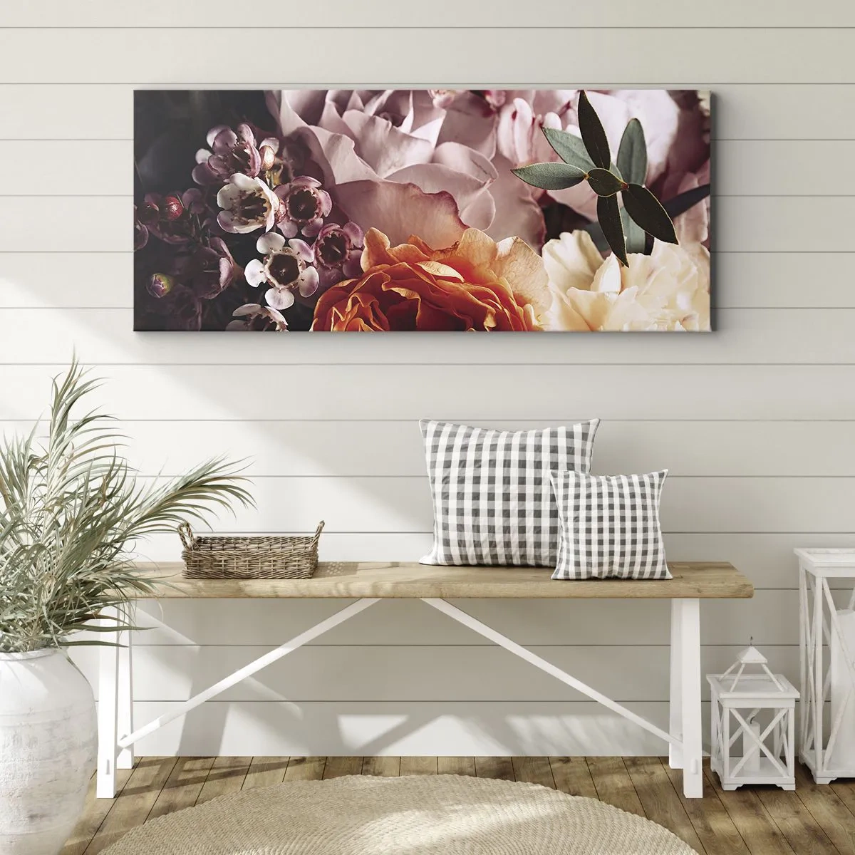 Obraz na plátne - Zabalené do krásy - 160x50 cm