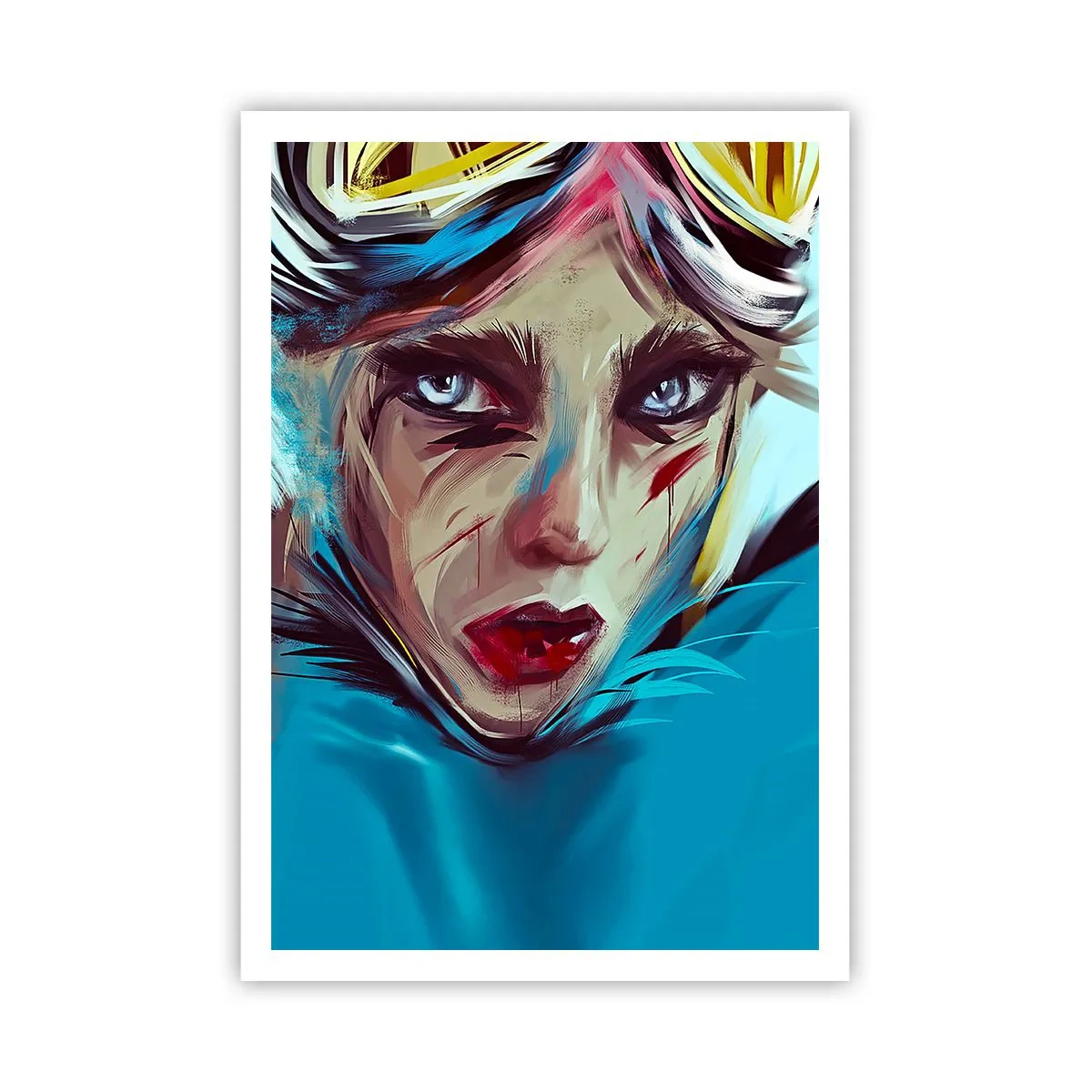 Plagát - Silničná bojovníčka - 70x100 cm
