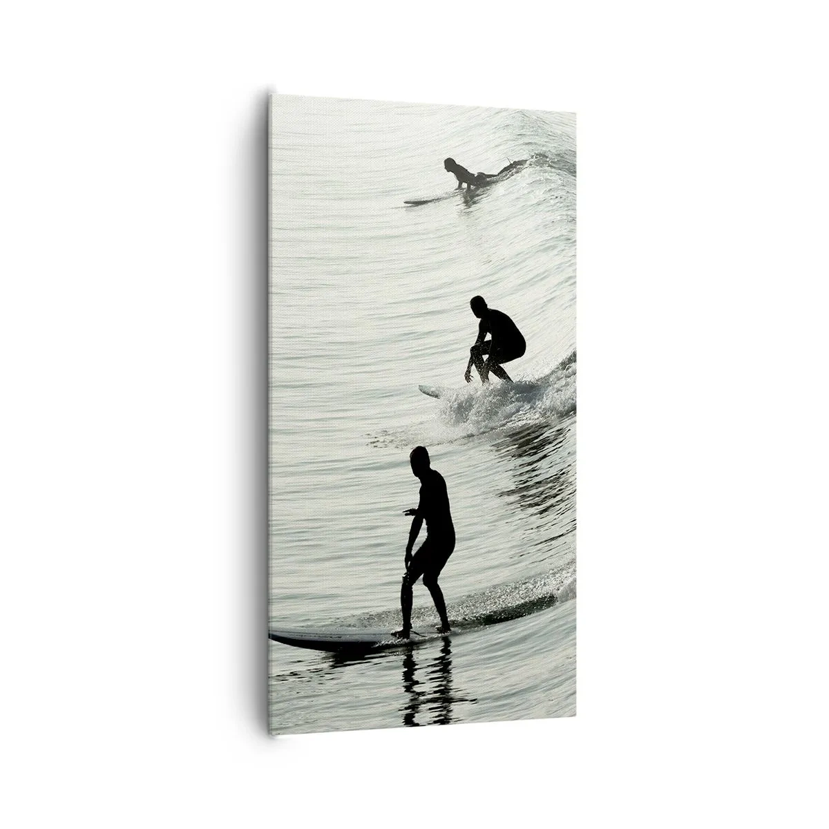 Obraz na plátne - Vlne v ústrety - 65x120 cm