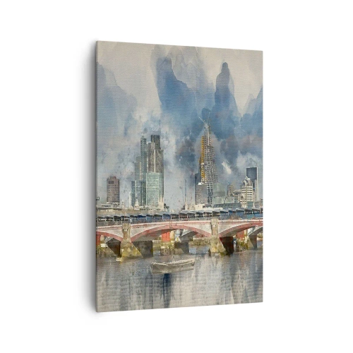 Obraz na plátne - Londýn v celej svojej kráse - 70x100 cm
