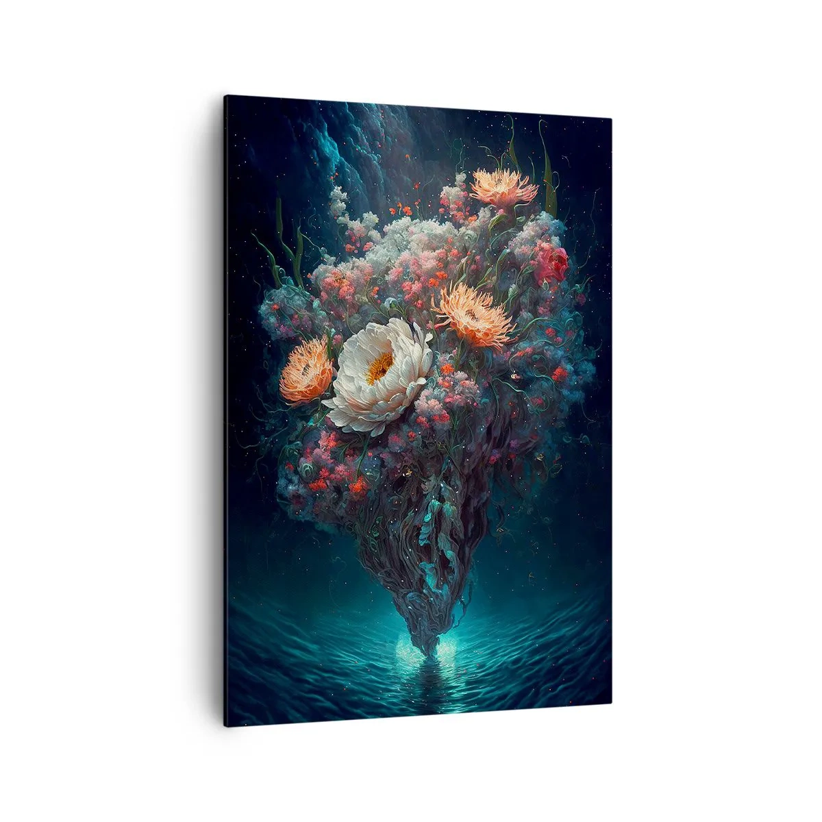 Obraz na plátne - Podivná záhrada - 70x100 cm