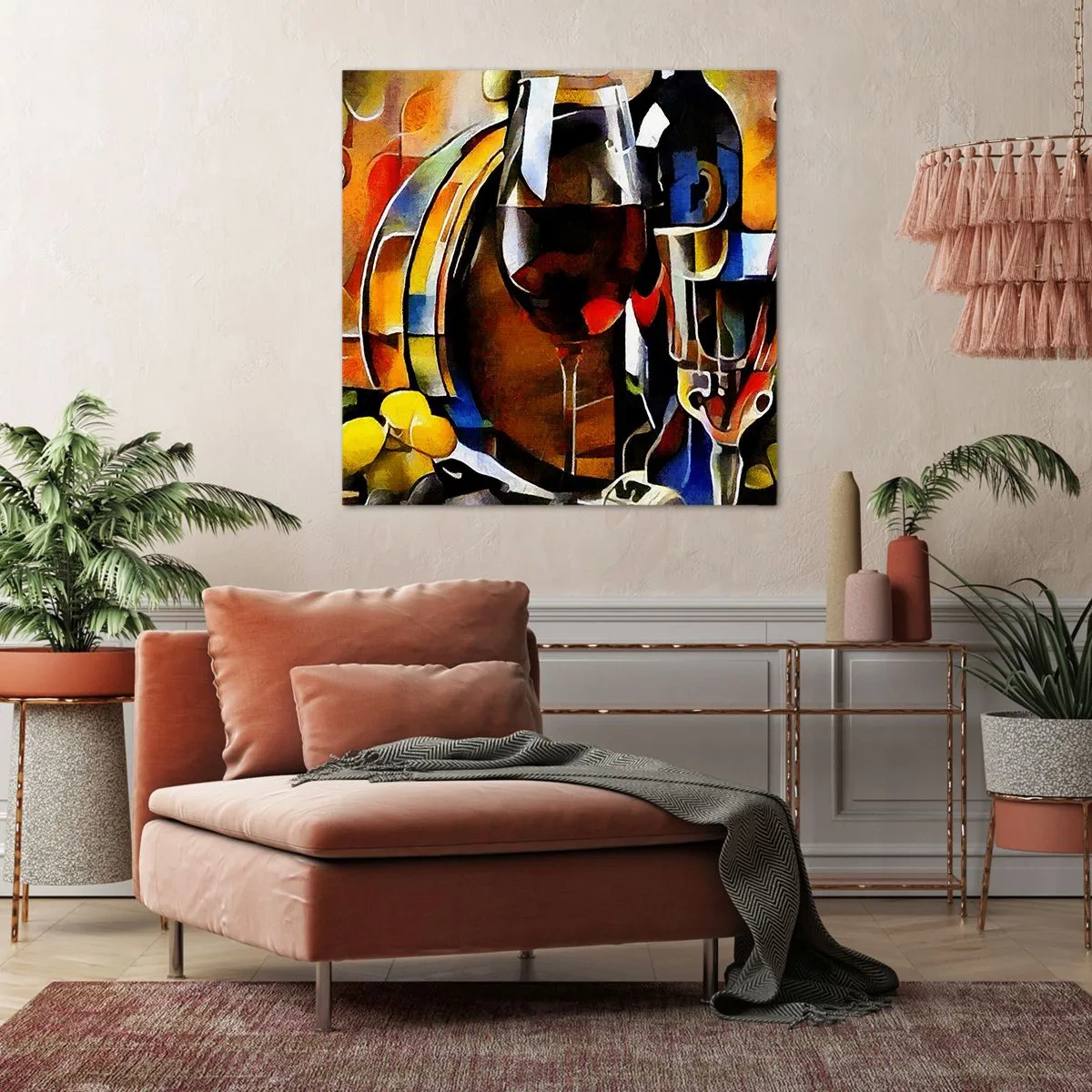 Obraz na plátne - Aj svet dostáva farby - 50x50 cm