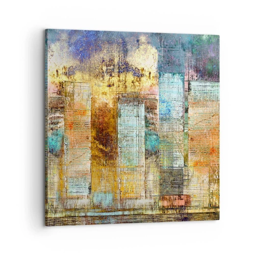 Obraz na plátne - Slnečná metropola - 60x60 cm