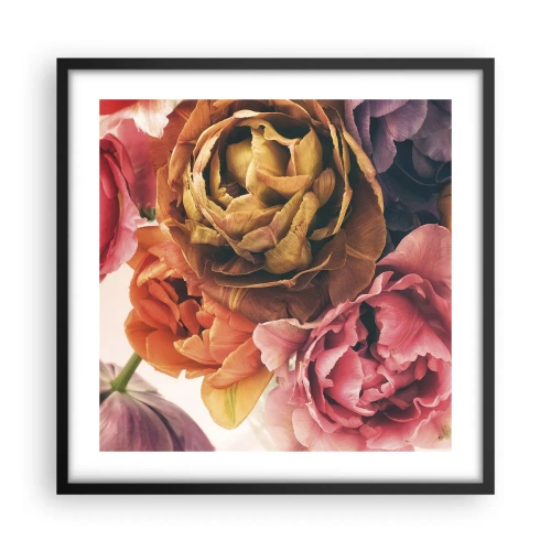 Plagát v čiernom ráme - Oslava života - 50x50 cm