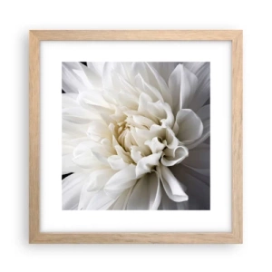 Plagát v ráme zo svetlého duba - Ráno s nevestou - 30x30 cm