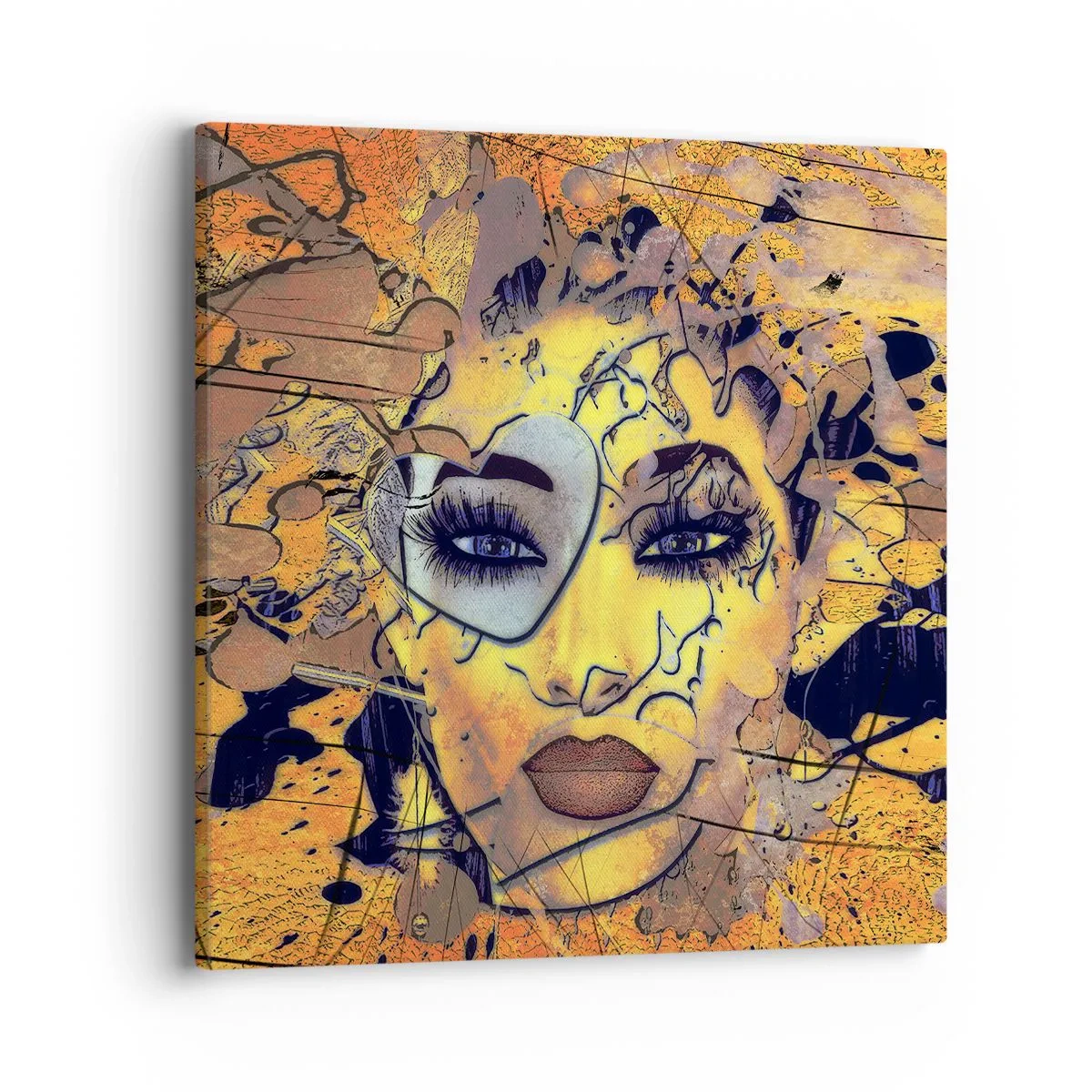 Obraz na plátne - Slnečná krása - 40x40 cm