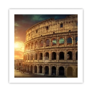 Plagát - Kolosálny dojem - 50x50 cm