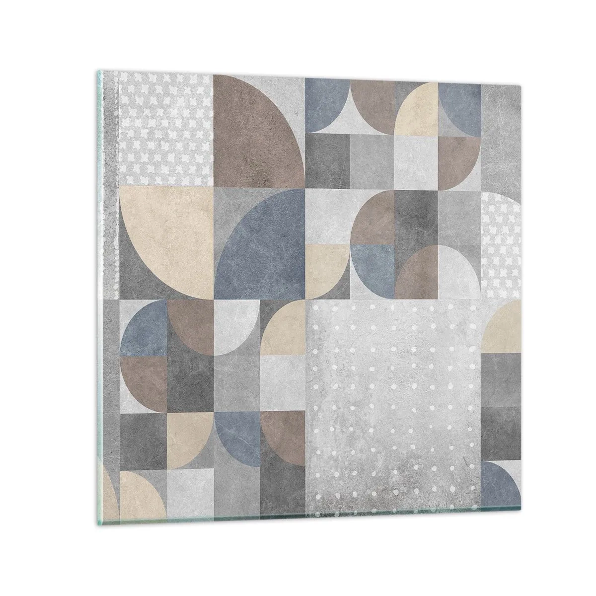 Obraz na skle - Keramická fantázia - 70x70 cm