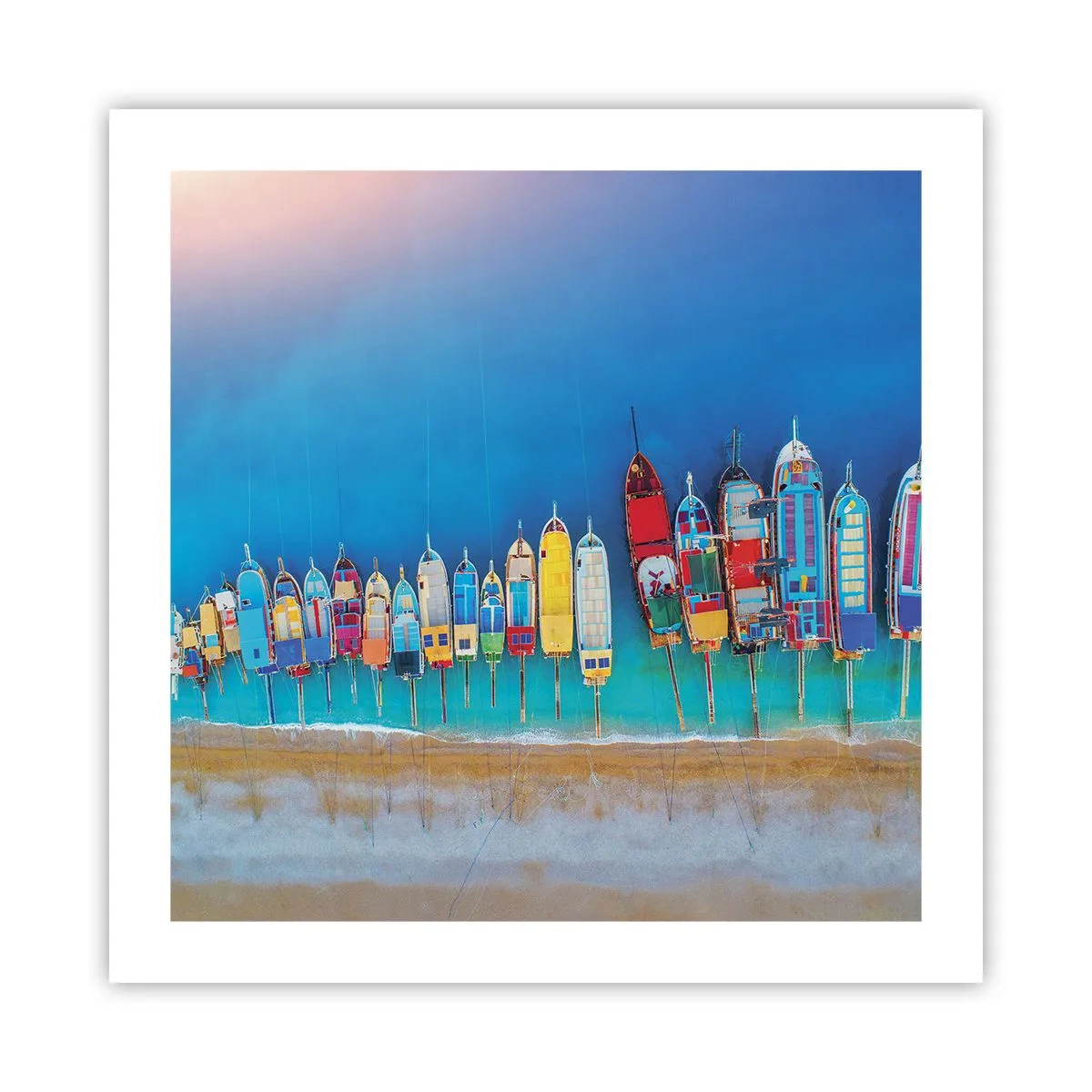 Plagát - Z vtáčej perspektívy - 50x50 cm