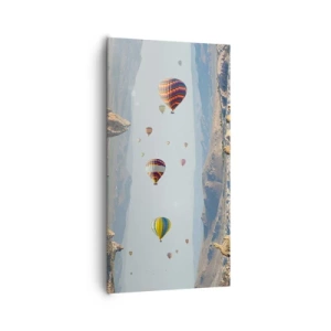 Obraz na plátne - Tu je možné všetko - 65x120 cm