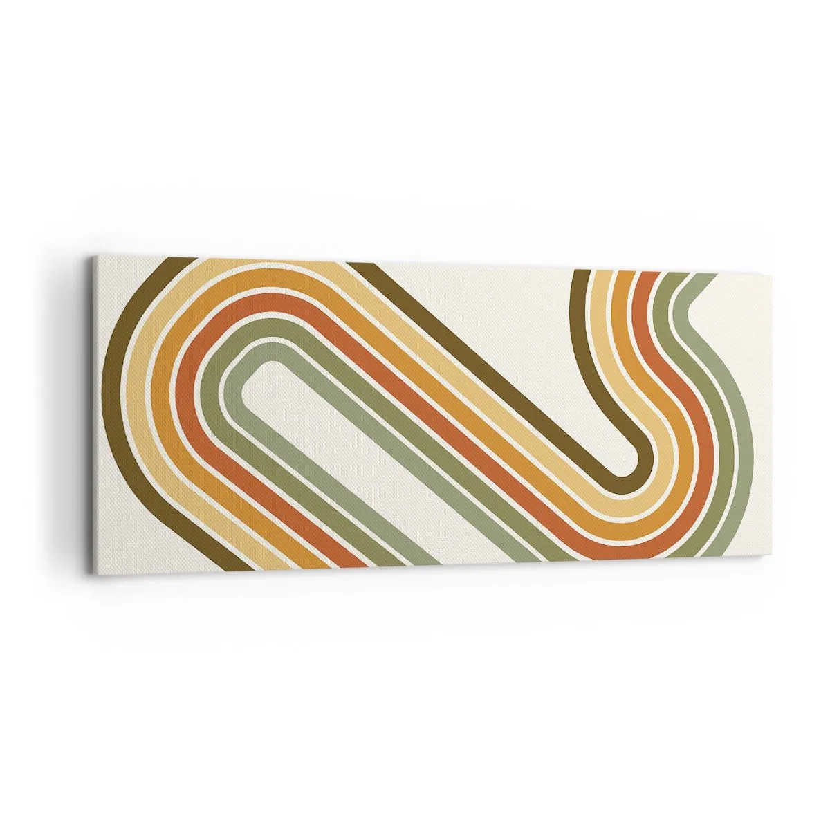 Obraz na plátne - Kľučkovanie do cieľa - 120x50 cm