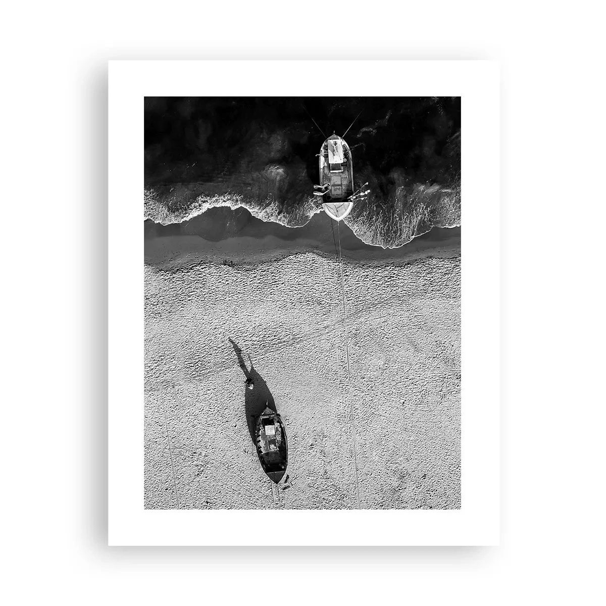 Plagát - Ešte na brehu… - 40x50 cm