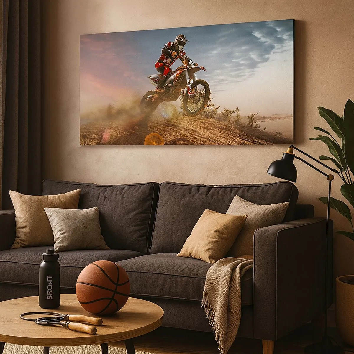 Obraz na plátne - Pre víťazstvo - 100x40 cm