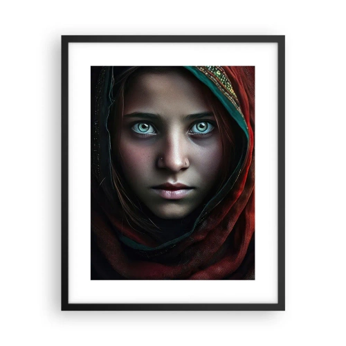 Plagát v čiernom ráme - Východná princezná - 40x50 cm