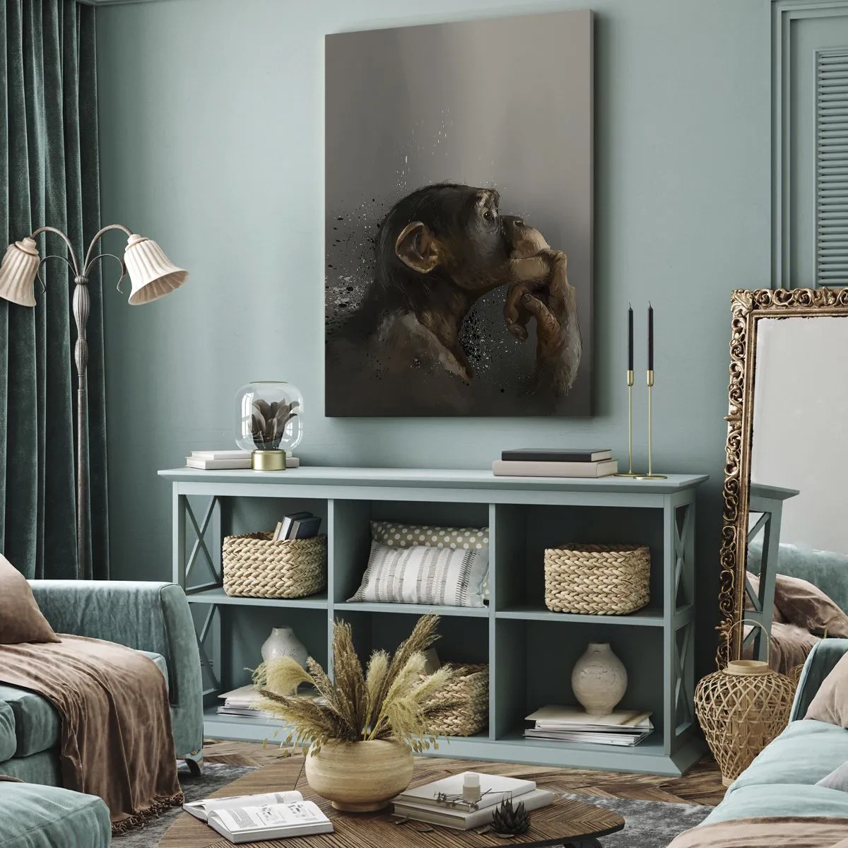 Obraz na plátne - Určite mysliteľ - 80x120 cm