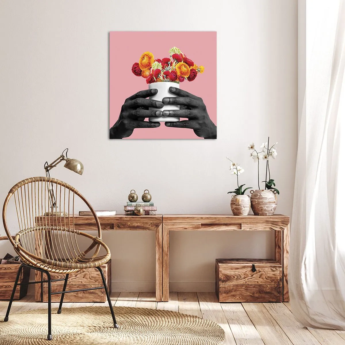 Obraz na plátne - Apoteóza života - 50x50 cm