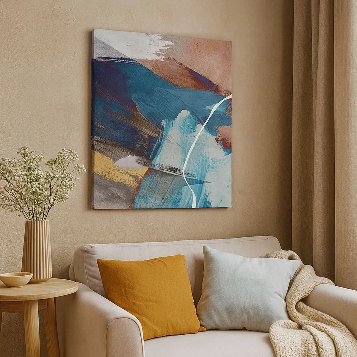 Obraz na plátne - Na plno a s energiou - 30x30 cm