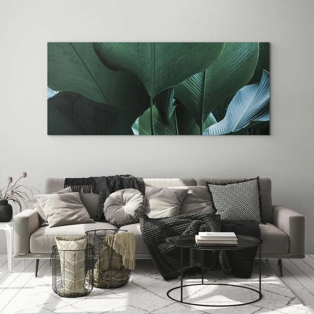 Obraz na skle - Obrátené k svetlu - 120x50 cm