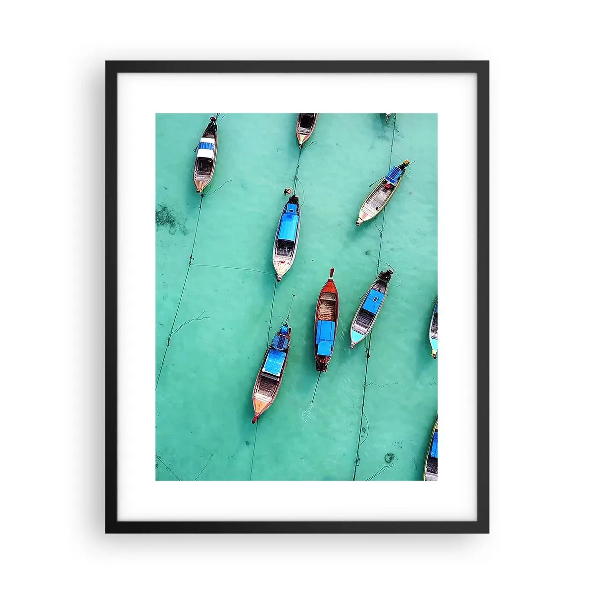 Plagát v čiernom ráme - V radostnom očakávaní - 40x50 cm