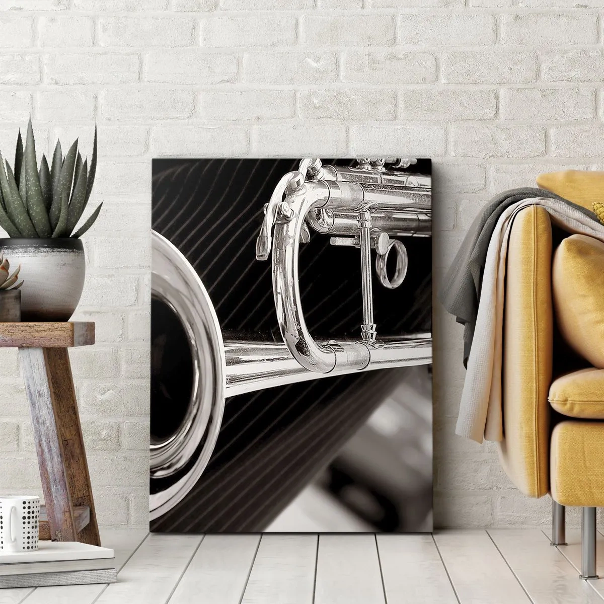 Obraz na plátne - Hudobné cestovanie do 30. rokov - 55x100 cm