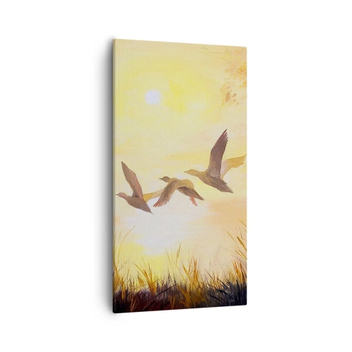 Obraz na plátne - Začiatok ďalekej cesty - 55x100 cm