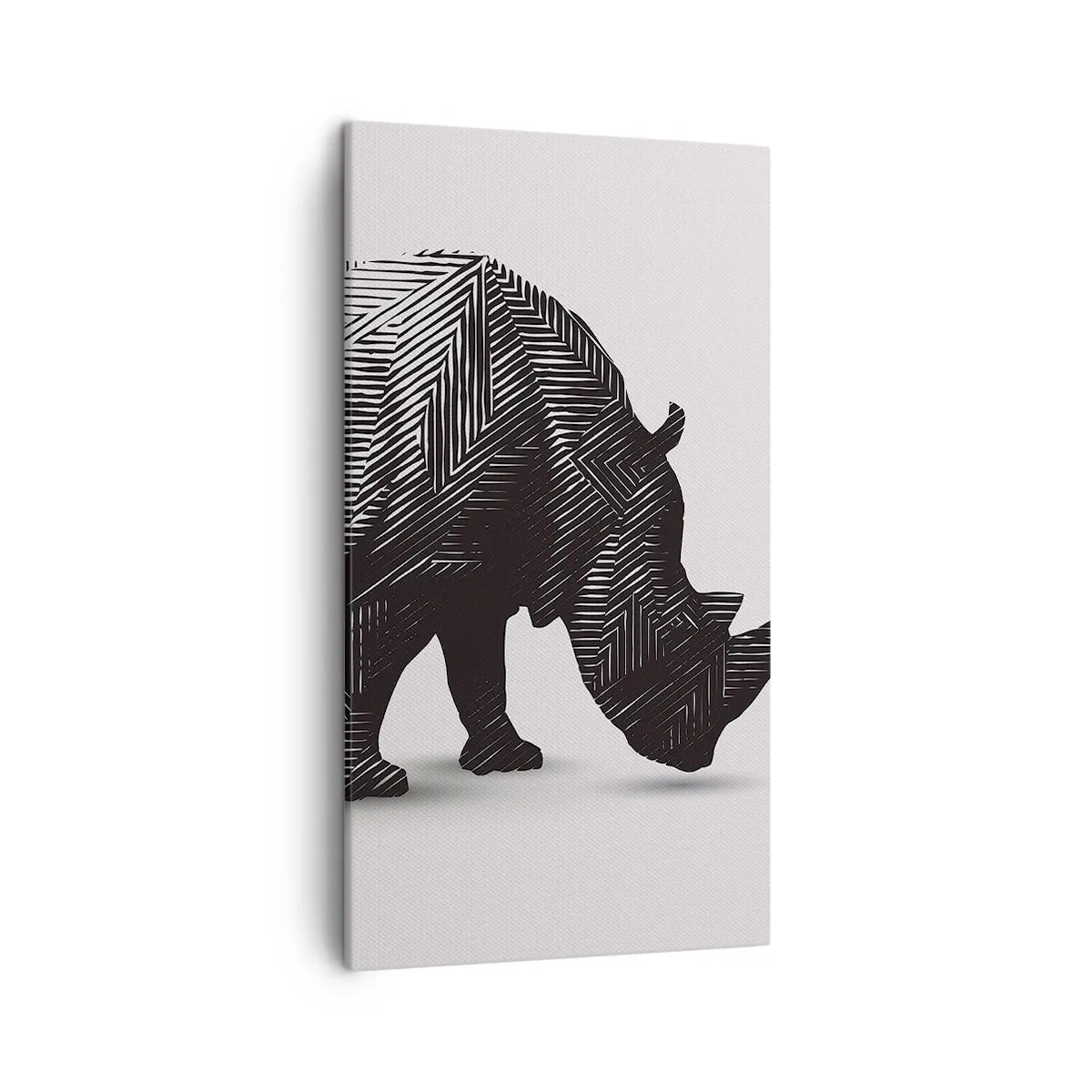 Obraz na plátne - Geometrická krása prírody - 45x80 cm