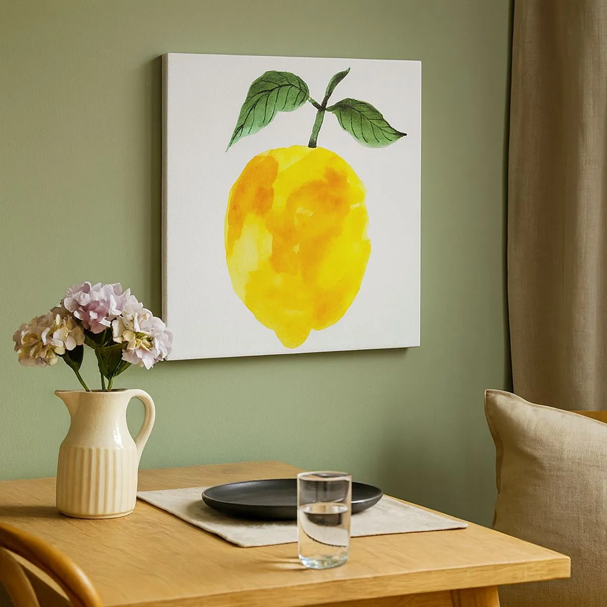 Obraz na plátne - Ako spoznať chuť slnka - 30x30 cm