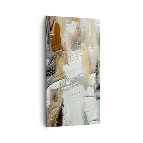 Obraz na plátne - Farebné nahromadenie - 55x100 cm