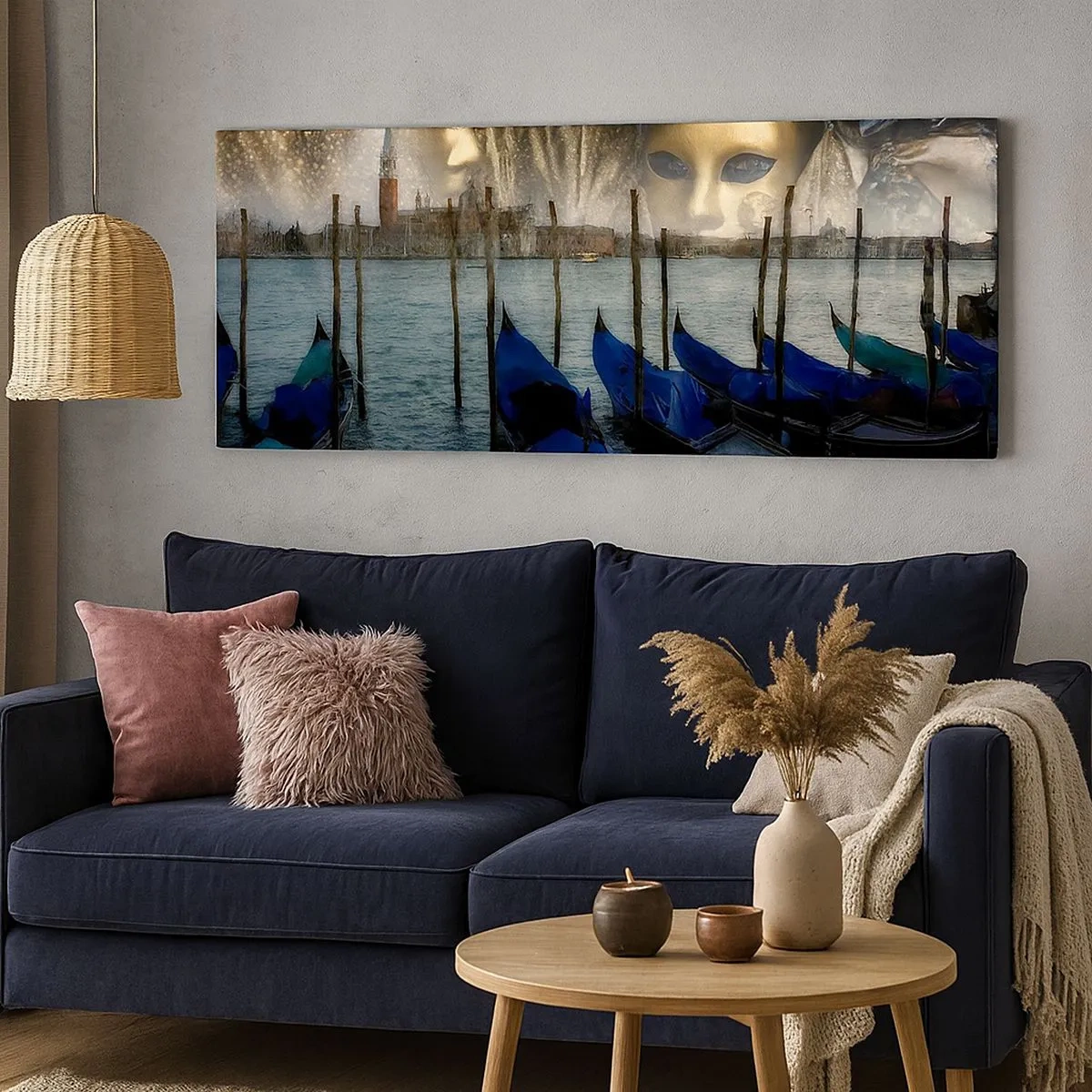 Obraz na plátne - Je čas začať karneval - 100x40 cm